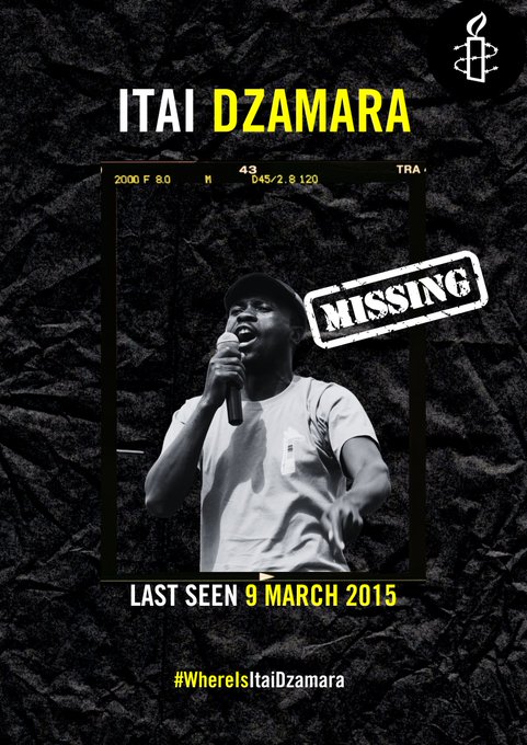 Itai Dzamara Abduction 9th March 2015