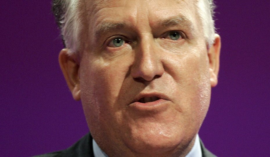 Britain's Northern Ireland Secretary Peter Hain, during his Keynote speech, at the Labour Party's annual Conference, in Manchester, England, Thursday 28 September 2006. EPA/RICHARD LEWIS